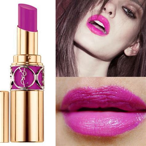 ysl lipstick fuchsia pink|ysl fuchsia lips.